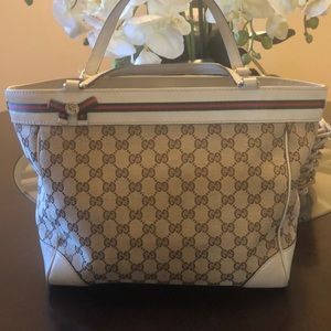 Gucci GG Printed Canvas Tote